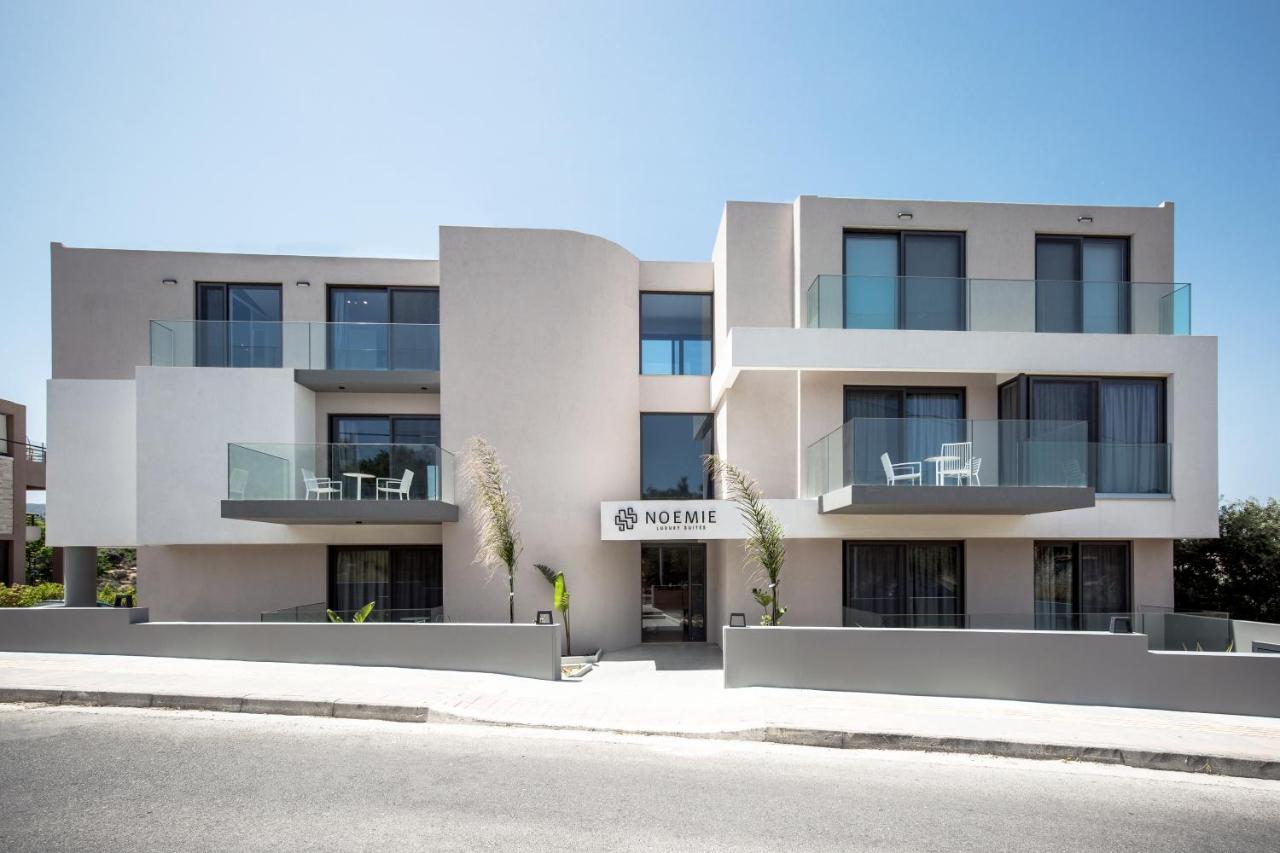 Noemie Luxury Suites Hriszí Aktí Haniá Kültér fotó