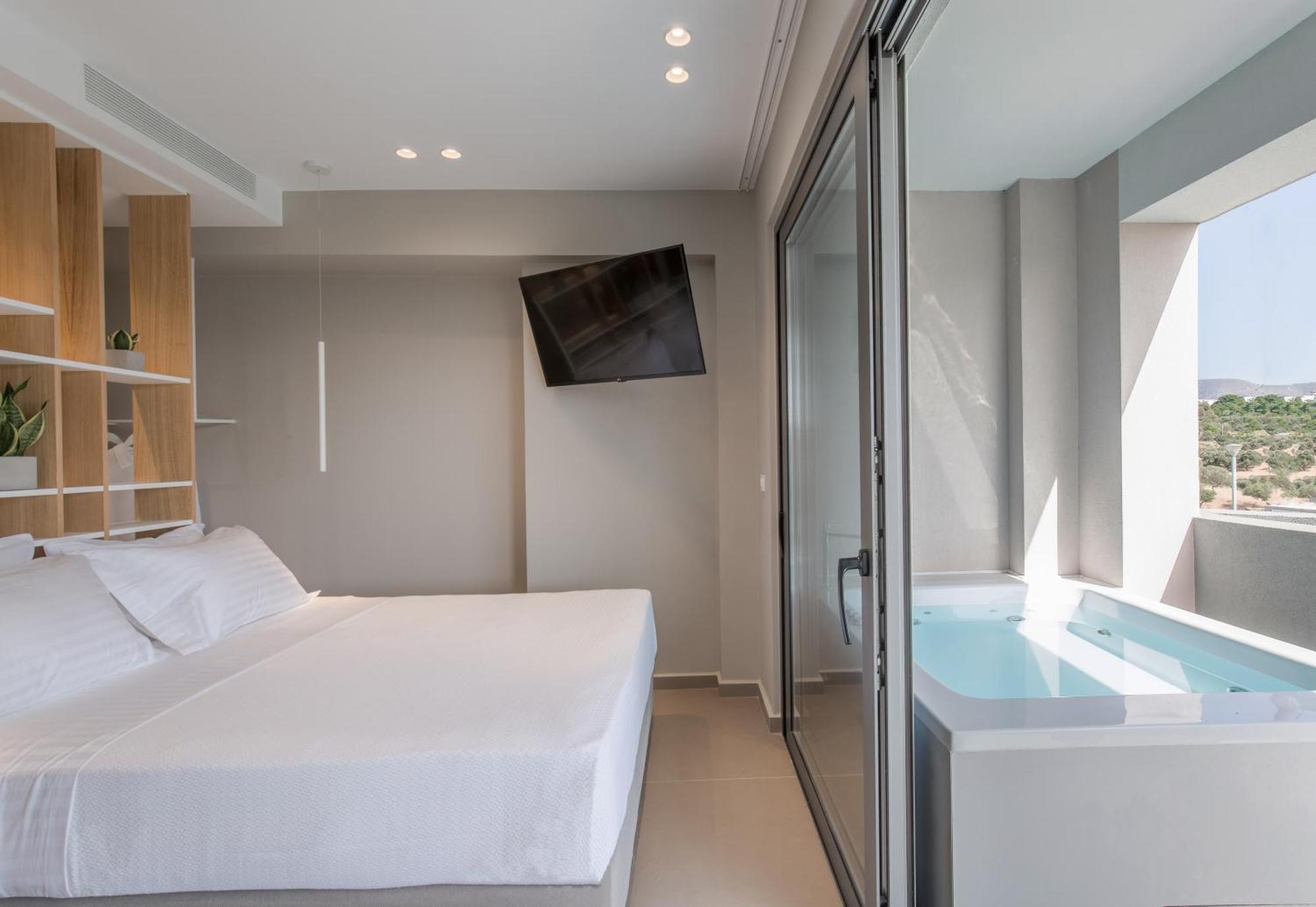 Noemie Luxury Suites Hriszí Aktí Haniá Szoba fotó