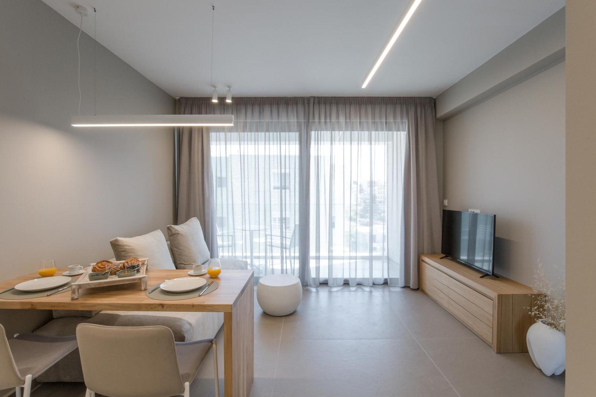 Noemie Luxury Suites Hriszí Aktí Haniá Szoba fotó