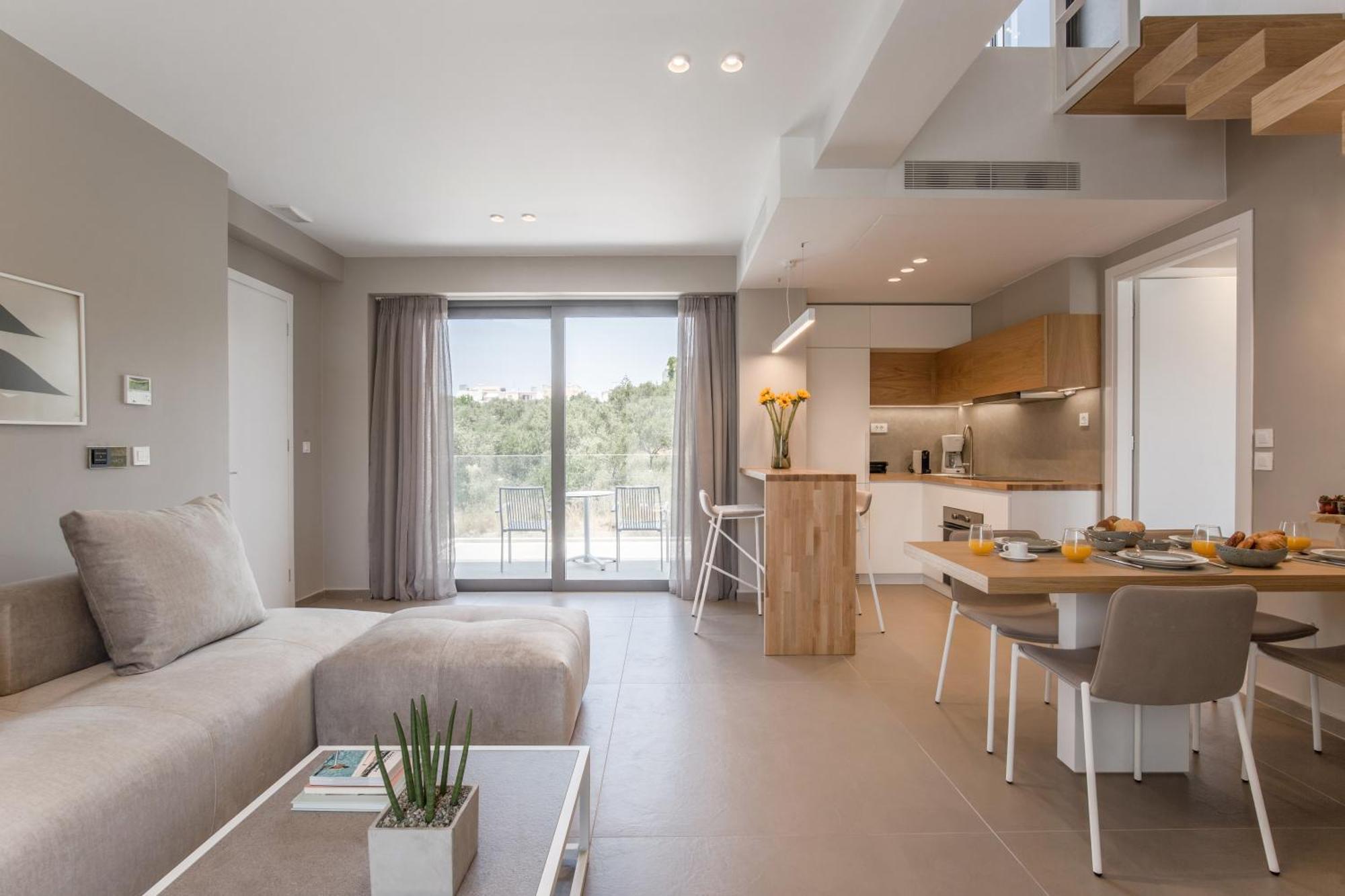 Noemie Luxury Suites Hriszí Aktí Haniá Szoba fotó
