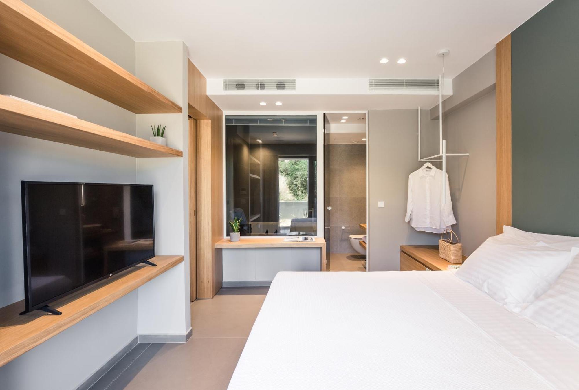 Noemie Luxury Suites Hriszí Aktí Haniá Szoba fotó