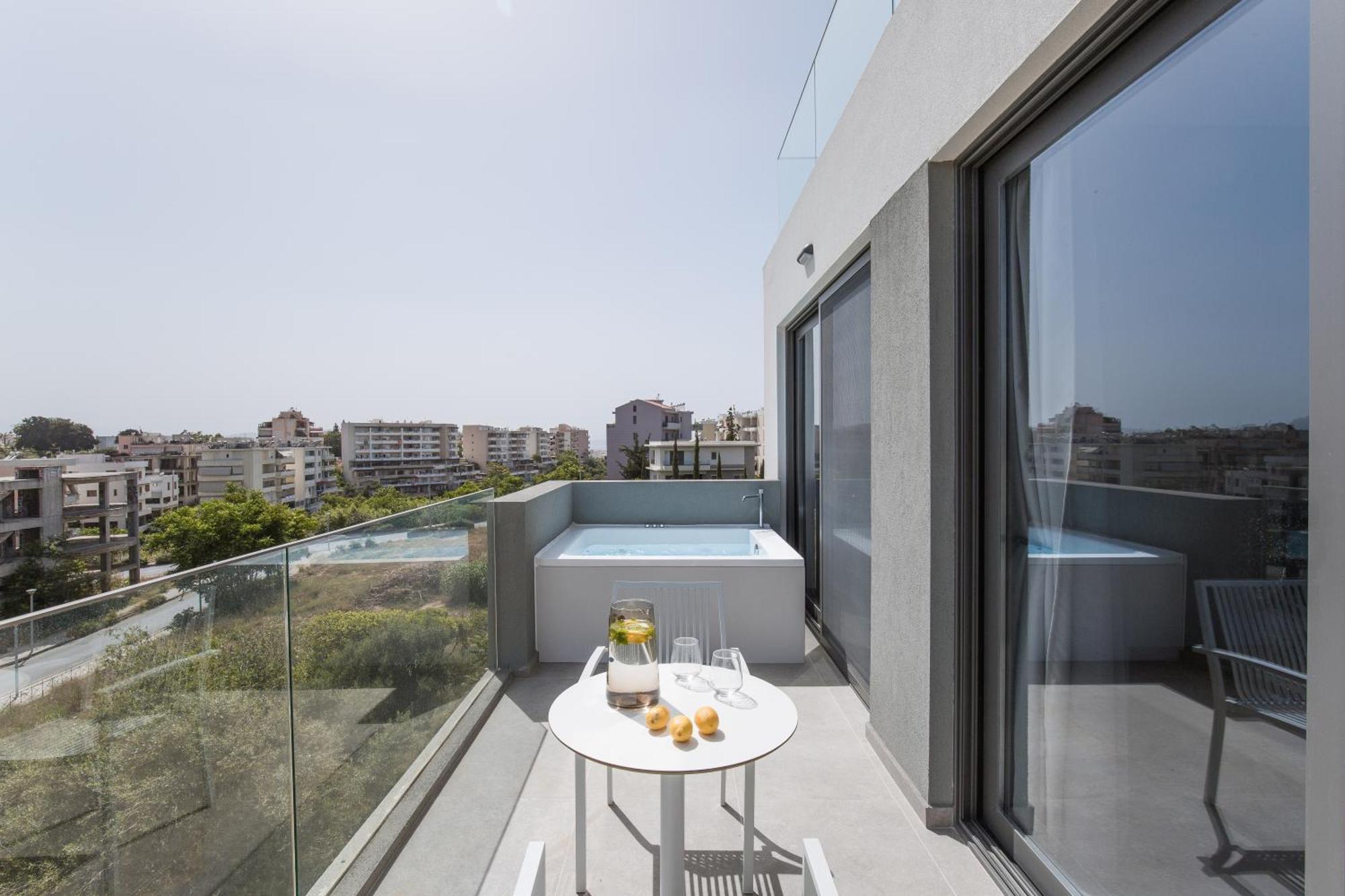 Noemie Luxury Suites Hriszí Aktí Haniá Szoba fotó